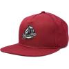 imageDALIX Retro Brooklyn Hat Flat Bill Snapback Embroidered Baseball CapMaroon
