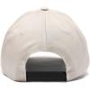 imageDALIX Two Tone Snapback Hat Adjustable Cotton Dad Cap MenCream Black