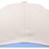imageDALIX Two Tone Snapback Hat Adjustable Cotton Dad Cap MenCream Blue