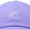 imageDALIX UFO Hat Dad Baseball Cap Extraterrestrial Spacecraft ShipLavender
