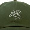 imageDALIX UFO Hat Dad Baseball Cap Extraterrestrial Spacecraft ShipOlive