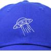 imageDALIX UFO Hat Dad Baseball Cap Extraterrestrial Spacecraft ShipRoyal Blue