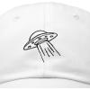 imageDALIX UFO Hat Dad Baseball Cap Extraterrestrial Spacecraft ShipWhite
