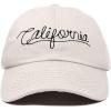 imageDALIX California Embroidered Dad Cap Cotton Baseball Hat Men WomenBeige