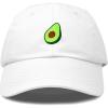 imageDALIX Green Avocado Hat Mens Womens Food Baseball CapWhite