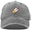 imageDALIX Rocket Hat Space Dad Caps Embroidered Custom Cap Cotton Hats NASA