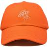 imageDALIX UFO Hat Dad Baseball Cap Extraterrestrial Spacecraft ShipOrange