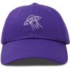 imageDALIX UFO Hat Dad Baseball Cap Extraterrestrial Spacecraft ShipPurple