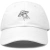 imageDALIX UFO Hat Dad Baseball Cap Extraterrestrial Spacecraft ShipWhite