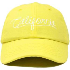 imageDALIX California Embroidered Dad Cap Cotton Baseball Hat Men WomenYellow