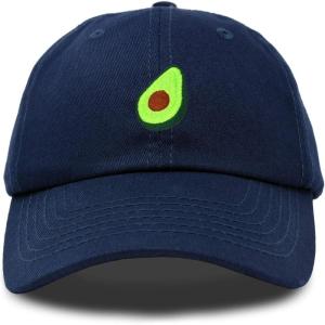 imageDALIX Green Avocado Hat Mens Womens Food Baseball CapNavy Blue