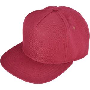 imageDALIX Premium Wool Blend Hat Flat Bill Cap Snapback Black Dark Gray Maroon LightMaroon