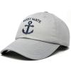 imageDALIX Captain Hat Sailing Baseball Cap Navy Gift Boating Men WomenGray