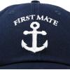 imageDALIX Captain Hat Sailing Baseball Cap Navy Gift Boating Men WomenNavy Blue