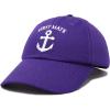 imageDALIX Captain Hat Sailing Baseball Cap Navy Gift Boating Men WomenPurple