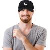 imageDALIX Ying Yang Dad Hat Baseball Cap Zen Peace Balance PhilosophyBlack