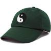 imageDALIX Ying Yang Dad Hat Baseball Cap Zen Peace Balance PhilosophyDark Green