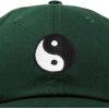imageDALIX Ying Yang Dad Hat Baseball Cap Zen Peace Balance PhilosophyDark Green