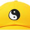 imageDALIX Ying Yang Dad Hat Baseball Cap Zen Peace Balance PhilosophyGold