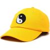 imageDALIX Ying Yang Dad Hat Baseball Cap Zen Peace Balance PhilosophyGold