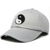 imageDALIX Ying Yang Dad Hat Baseball Cap Zen Peace Balance PhilosophyGray