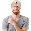 imageDALIX Ying Yang Dad Hat Baseball Cap Zen Peace Balance PhilosophyKhaki