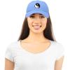 imageDALIX Ying Yang Dad Hat Baseball Cap Zen Peace Balance PhilosophyLight Blue