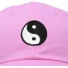 imageDALIX Ying Yang Dad Hat Baseball Cap Zen Peace Balance PhilosophyLight Pink