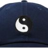 imageDALIX Ying Yang Dad Hat Baseball Cap Zen Peace Balance PhilosophyNavy Blue