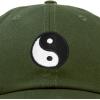 imageDALIX Ying Yang Dad Hat Baseball Cap Zen Peace Balance PhilosophyOlive