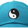 imageDALIX Ying Yang Dad Hat Baseball Cap Zen Peace Balance PhilosophyTeal