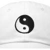 imageDALIX Ying Yang Dad Hat Baseball Cap Zen Peace Balance PhilosophyWhite