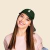imageDALIX Bunny Embroidered Dad Cap Cotton Baseball Hat WomenDark Green