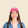 imageDALIX Bunny Embroidered Dad Cap Cotton Baseball Hat WomenHot Pink