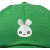 imageDALIX Bunny Embroidered Dad Cap Cotton Baseball Hat WomenKelly Green