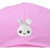 imageDALIX Bunny Embroidered Dad Cap Cotton Baseball Hat WomenLight Pink