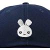 imageDALIX Bunny Embroidered Dad Cap Cotton Baseball Hat WomenNavy Blue
