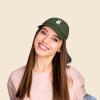 imageDALIX Bunny Embroidered Dad Cap Cotton Baseball Hat WomenOlive