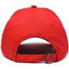 imageDALIX Bunny Embroidered Dad Cap Cotton Baseball Hat WomenRed