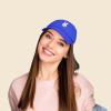 imageDALIX Bunny Embroidered Dad Cap Cotton Baseball Hat WomenRoyal Blue