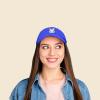 imageDALIX Bunny Embroidered Dad Cap Cotton Baseball Hat WomenRoyal Blue