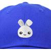 imageDALIX Bunny Embroidered Dad Cap Cotton Baseball Hat WomenRoyal Blue