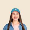 imageDALIX Bunny Embroidered Dad Cap Cotton Baseball Hat WomenTeal
