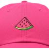 imageDALIX Fruit Lovers Watermelon Hat Womens Embroidered Baseball CapHot Pink