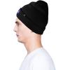 imageDALIX Retro Style NASA Beanie Cap Embroidered Hat Space Meatball LogoBlack