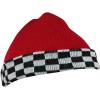 imageBeanie Cap 8in Hat Comes in 16 Colors and Designs Reversible Red
