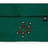 imageDALIX Chocolate Molecule Beanie Cap Embroidered Hat Knit Cozy Cap Cold Weather MensGreen