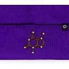 imageDALIX Chocolate Molecule Beanie Cap Embroidered Hat Knit Cozy Cap Cold Weather MensPurple