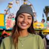 imageDALIX Cuff Beanie Cap 12quot Royal Red Black Navy Blue Orange Lime Green White Canary Yellow Pink CamoAsphalt Gray