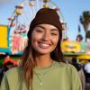 imageDALIX Cuff Beanie Cap 12quot Royal Red Black Navy Blue Orange Lime Green White Canary Yellow Pink CamoBrown